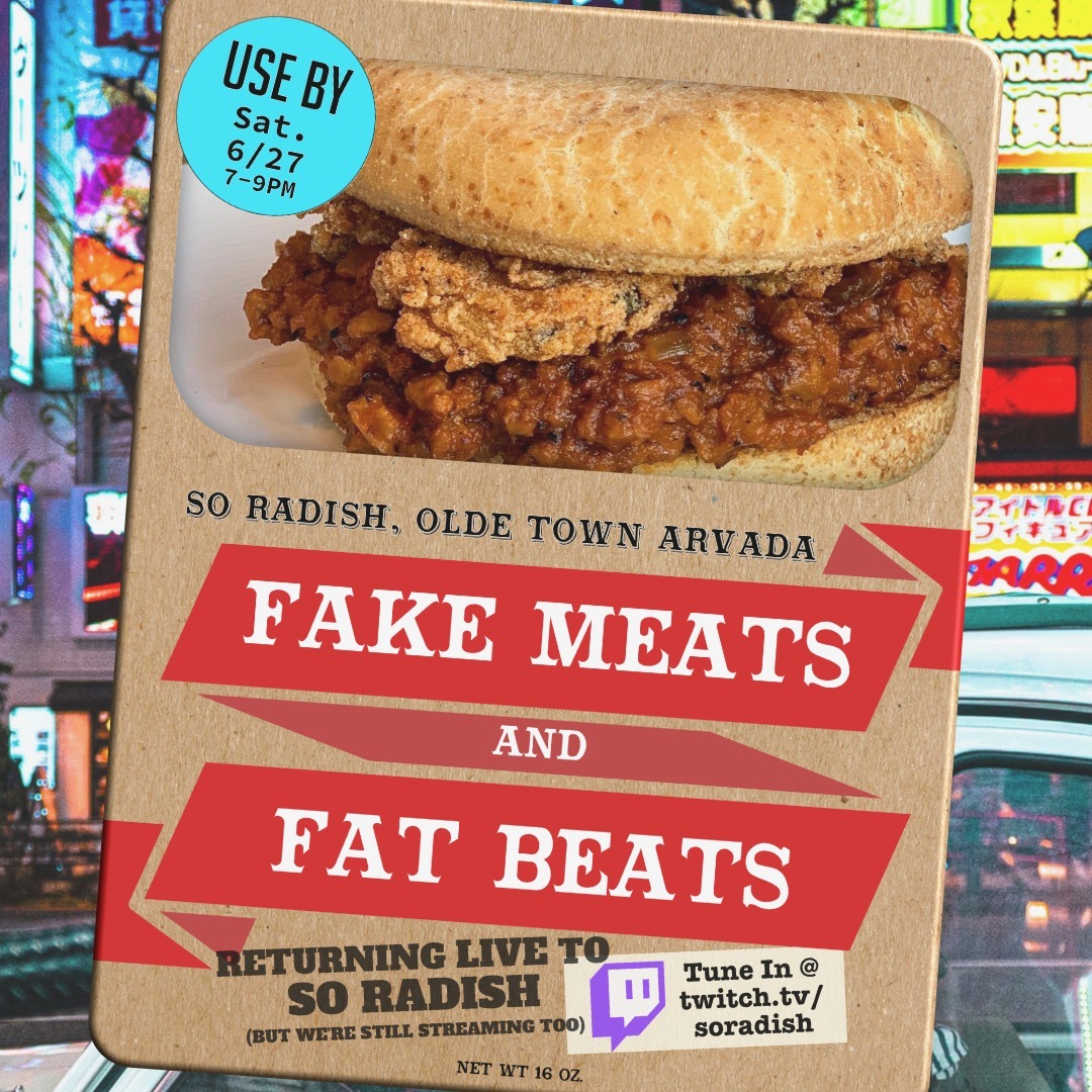 DJ Sets: Fake Meats & Fat Beats #6 @ So Radish (via Livestream) – 6/27/20 (Audio)